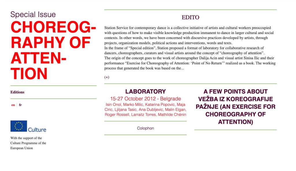 Special Issue Screenshot
