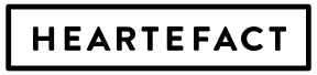 Heartefact Logo Press BLACK